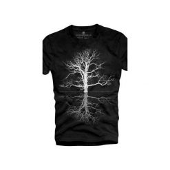 T-shirt UNDERWORLD Ring spun cotton Drzewo. Czarne t-shirty damskie Underworld, s, z nadrukiem, z bawełny, bez kołnierzyka. Za 69,99 zł.