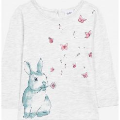 Bluzki dziewczęce bawełniane: Blukids - Bluzka dziecięca 74-98 cm