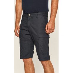Tom Tailor Denim - Szorty. Niebieskie spodenki i szorty męskie TOM TAILOR DENIM, bez wzorów, z bawełny, casualowe. W wyprzedaży za 189,90 zł.