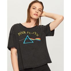 T-shirt PINK FLOYD - Szary. Szare t-shirty damskie marki Reserved, l. Za 49,99 zł.