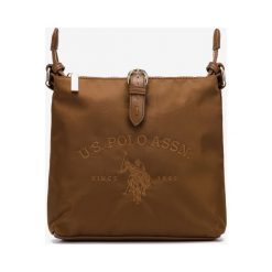 U.S. Polo Assn Cross body bag Brązowy. Pomarańczowe torebki klasyczne damskie U.S. Polo Assn., w paski, z materiału, bez dodatków. Za 274,95 zł.