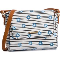Torebka MONNARI - BAG2600-017 White With Camel. Białe listonoszki damskie Monnari, bez wzorów, ze skóry ekologicznej, bez dodatków. W wyprzedaży za 109,00 zł.