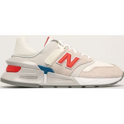 New Balance - Buty WS997BVA. Białe buty sportowe damskie New Balance, bez wzorów, ze skóry, sportowe. W wyprzedaży za 329,90 zł.