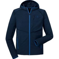 Kurtka polarowa "Richfield" w kolorze granatowym. Niebieskie bluzy męskie Schöffel, m, bez wzorów, z wełny, bez kaptura. W wyprzedaży za 279,95 zł.