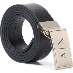 Zestaw upominkowy ARMANI EXCHANGE - 951110 9A697 03420 Black/Gold. Czarne paski męskie Armani Exchange, w paski, ze skóry. Za 489,00 zł.
