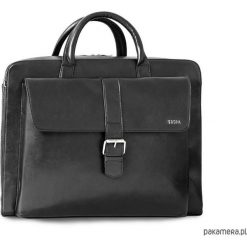 TORBA na laptopa EBONY BLACK. Czarne torby na laptopa Pakamera, bez wzorów, biznesowe. Za 480,00 zł.