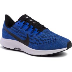 Buty NIKE - Air Zoom Pegasus 36 AQ2203 400 Racer Blue/Black/White. Niebieskie buty sportowe męskie Nike, z tworzywa sztucznego, bez zapięcia, do biegania, nike zoom. W wyprzedaży za 369,00 zł.