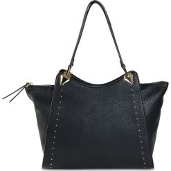 Torba shopper bonprix czarny. Czarne torby damskie na zakupy marki bonprix, zdobione. Za 59,99 zł.