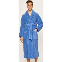 Polo Ralph Lauren - Szlafrok. Niebieskie szlafroki męskie s, z bawełny. Za 559,90 zł.