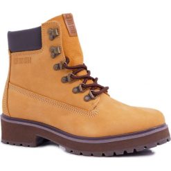 Damskie Botki Trapery Big Star Pastelowe Camel EE274035. Brązowe botki damskie Tagless, na imprezę, ze skóry ekologicznej, retro, bez obcasa, na obcasie, na sznurówki. Za 289,00 zł.