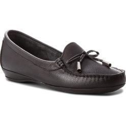 Mokasyny FILIPE - 5166 Bf Preto. Czarne mokasyny damskie marki Filipe, ze skóry, na obcasie. W wyprzedaży za 169,00 zł.