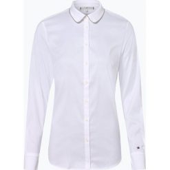 Tommy Hilfiger - Bluzka damska, biały. Białe bluzki damskie TOMMY HILFIGER, z aplikacjami, bez kołnierzyka, bez rękawów. Za 299,95 zł.