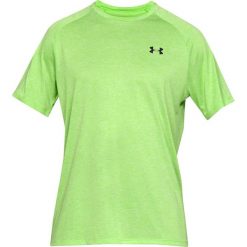 Under Armour Tech 2.0 Short Sleeve 1326413-722. Zielone t-shirty męskie Under Armour, m, bez wzorów, z poliesteru, bez kołnierzyka. W wyprzedaży za 89,99 zł.