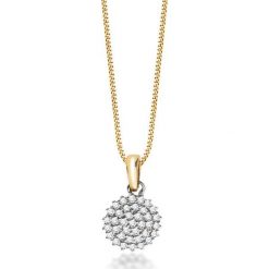 Łańcuszki męskie: Zjawiskowy Wisiorek – , Diament 0,13ct