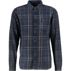Koszule męskie na spinki: Tigha GREG Koszula indigo/orange