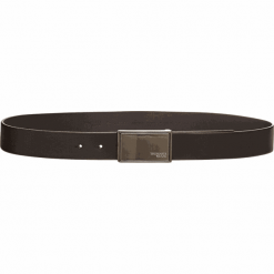 Trussardi Męska pas Business Affair Id Buck 71L00094 -E285 Gunmetal (Długość taśmy 95 cm). Szare paski męskie Trussardi, w paski. W wyprzedaży za 202,00 zł.