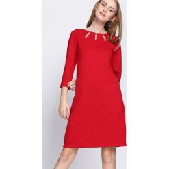 Czerwona Sukienka Proper Date. Czerwone sukienki hiszpanki Born2be, xl, midi. Za 59,99 zł.
