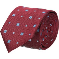 Krawaty męskie: krawat platinum bordo classic 207