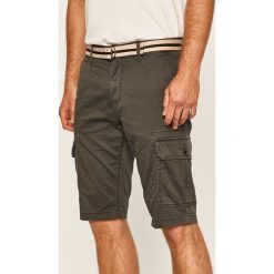 Tom Tailor Denim - Szorty. Szare spodenki i szorty męskie TOM TAILOR DENIM, w paski, z elastanu, casualowe. W wyprzedaży za 189,90 zł.