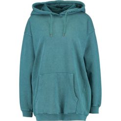 Bluzy rozpinane damskie: Object OBJKENDALL Bluza z kapturem deep teal