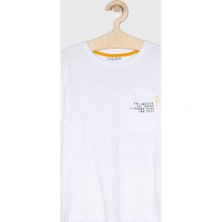 Blukids - T-shirt dziecięcy 140-170 cm. Białe t-shirty chłopięce Blukids, z nadrukiem, z bawełny, bez rękawów. Za 59,90 zł.