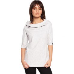 ABBY Bluza z krótkim rękawem i kapturem - stracciatella. Bluzy damskie BE, s, z elastanu, krótkie. Za 139,00 zł.