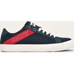 Levi's - Buty Woodward L. Niebieskie sneakersy męskie Levi's®, z gumy, na sznurówki. W wyprzedaży za 179,90 zł.