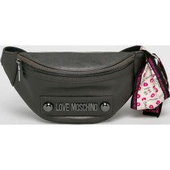 Love Moschino - Nerka. Szare nerki damskie Love Moschino, w paski, z materiału, casualowe, średnie, bez dodatków. W wyprzedaży za 469,90 zł.