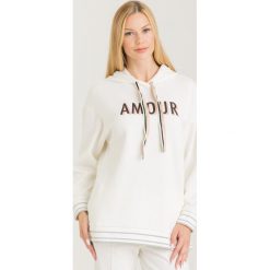 BLUZA TWINSET U&B. Białe bluzy damskie xs, z nadrukiem. Za 299,50 zł.