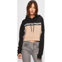 Adidas Originals - Bluza. Szare bluzy damskie adidas Originals, s, z aplikacjami, z elastanu, bez rękawów, z kapturem. Za 269,90 zł.