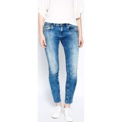 Pepe Jeans - Jeansy Whistle. Niebieskie jeansy damskie marki Pepe Jeans, z elastanu. W wyprzedaży za 269,90 zł.