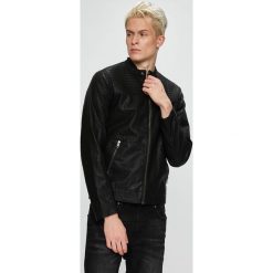 Produkt by Jack & Jones - Kurtka. Czarne płaszcze męskie PRODUKT by Jack & Jones, xl, bez wzorów, z bawełny, krótkie, bez kaptura. W wyprzedaży za 189,90 zł.