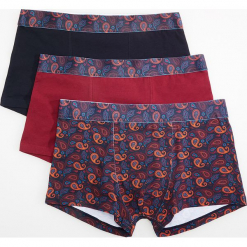 3 pack bokserek - Bordowy. Czerwone bokserki męskie Reserved. Za 59,99 zł.