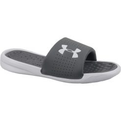 Under Armour Under Armour Playmaker Fixed Strap Slides 3000061-101 41 Szare. Szare kapcie męskie marki Under Armour, z syntetyku. W wyprzedaży za 99,99 zł.