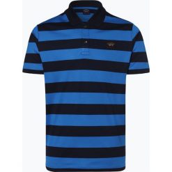 Paul & Shark - Męska koszulka polo, niebieski. Niebieskie koszulki męskie Paul & Shark, xl, w paski, z bawełny, bez rękawów. Za 679,95 zł.