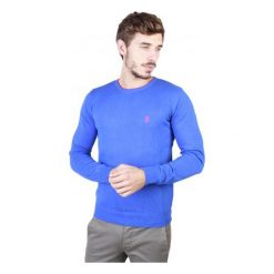 U.S. Polo Sweter 49810_50357. Swetry męskie U.S. Polo, s, bez wzorów, polo, bez kaptura. Za 174,00 zł.