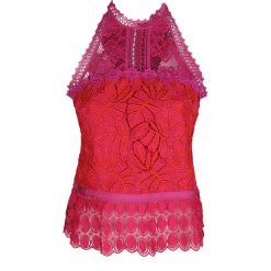 Pinko Bluzka "Hebe". Bluzki damskie Pinko, na co dzień, bez wzorów, z tkaniny, bez kołnierzyka, bez rękawów. Za 249,00 zł.