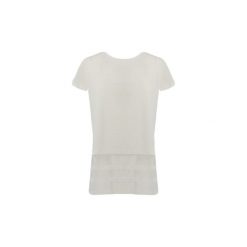 T-shirty z krótkim rękawem Twin Set SA82ND. Białe t-shirty damskie Twin Set, s, bez wzorów, bez kołnierzyka. Za 280,49 zł.