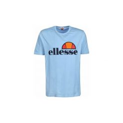 T-shirty z krótkim rękawem Ellesse Prado Camiseta. Niebieskie t-shirty męskie marki Ellesse, s, bez wzorów, bez kołnierzyka, krótkie. Za 119,27 zł.