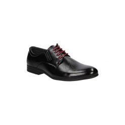 Buty wizytowe męskie: Richelieu Casu Czarne buty wizytowe LXC327