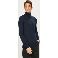 Jack & Jones - Sweter. Niebieskie swetry męskie Jack & Jones, xl, bez wzorów, z bawełny. Za 169,90 zł.