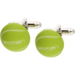 Spinka tennis16 mankiet. Żółte spinki do mankietów męskie marki Recman. Za 59,00 zł.