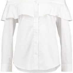 Bluzki asymetryczne: Bardot NATASHA FRILL Bluzka orchid white