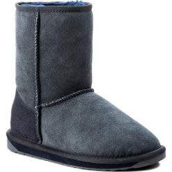 Buty EMU AUSTRALIA - Stinger Lo W10002 Indigo 2015. Niebieskie kozaki damskie EMU Australia, ze skóry, klasyczne, bez obcasa, bez zapięcia. Za 729,00 zł.