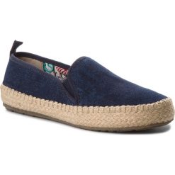 Espadryle EMU AUSTRALIA - Gum W11385 Dark Denim Distress. Niebieskie tomsy damskie EMU Australia, z denimu, na płaskiej podeszwie. W wyprzedaży za 189,00 zł.