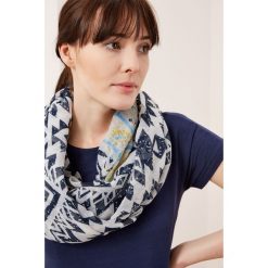 Komin we wzór. Niebieskie kominy damskie Moodo. Za 4,99 zł.