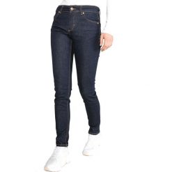 Versace Jeans Couture Dżinsy Niebieski. Niebieskie jeansy damskie Versace Jeans Couture. Za 705,95 zł.