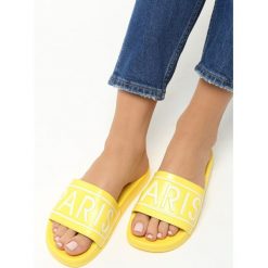 Żółte Klapki Paris Look. Żółte crocsy damskie marki vices, na platformie. Za 39,99 zł.