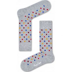 Skarpetki Happy Socks (DOT01-9002). Szare skarpetki męskie marki Happy Socks, z bawełny. Za 29,99 zł.