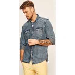 Levi's - Koszula. Niebieskie koszule męskie Levi's®, s, bez wzorów, z bawełny, klasyczne, z klasycznym kołnierzykiem, z długim rękawem. Za 329,90 zł.